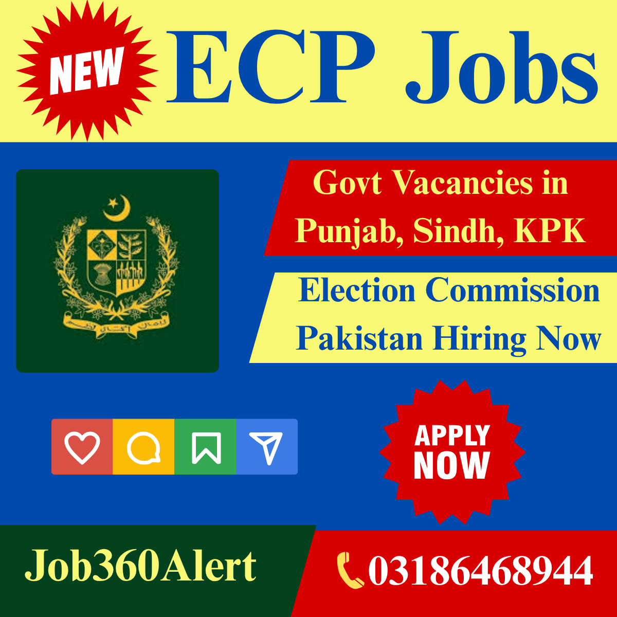 ECP Jobs 2025 – Apply for Permanent Government Vacancies in Sindh, Punjab & KPK