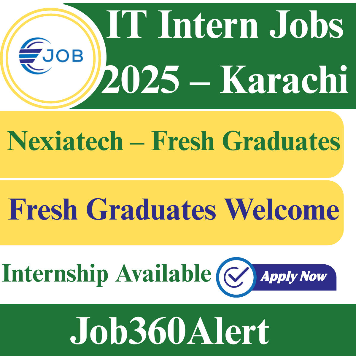 IT Intern Jobs 2025 – Nexiatech Karachi Internship for Fresh Graduates
