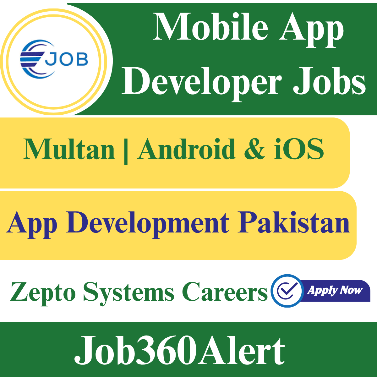 Mobile Application Developer Jobs 2025 – Zepto Systems Multan Android iOS Careers