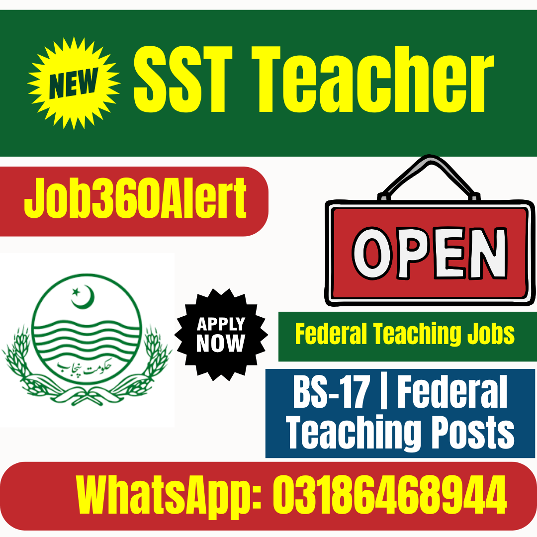 TGT Teacher Job 2025 – Apply for Federal Teaching Position in Pakistan