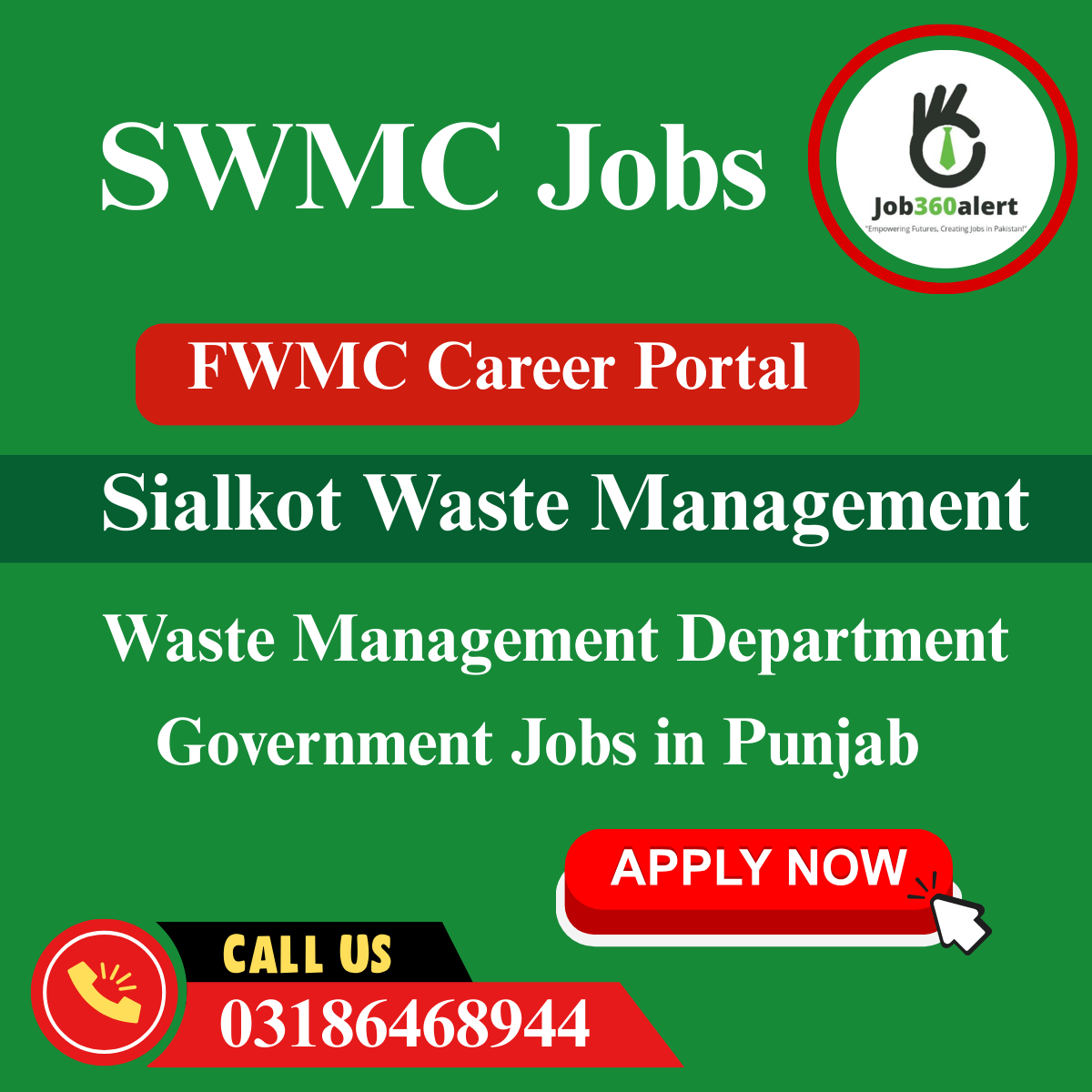 SWMC Jobs 2025 – Apply Online for Sialkot Waste Management Company Career Opportunities