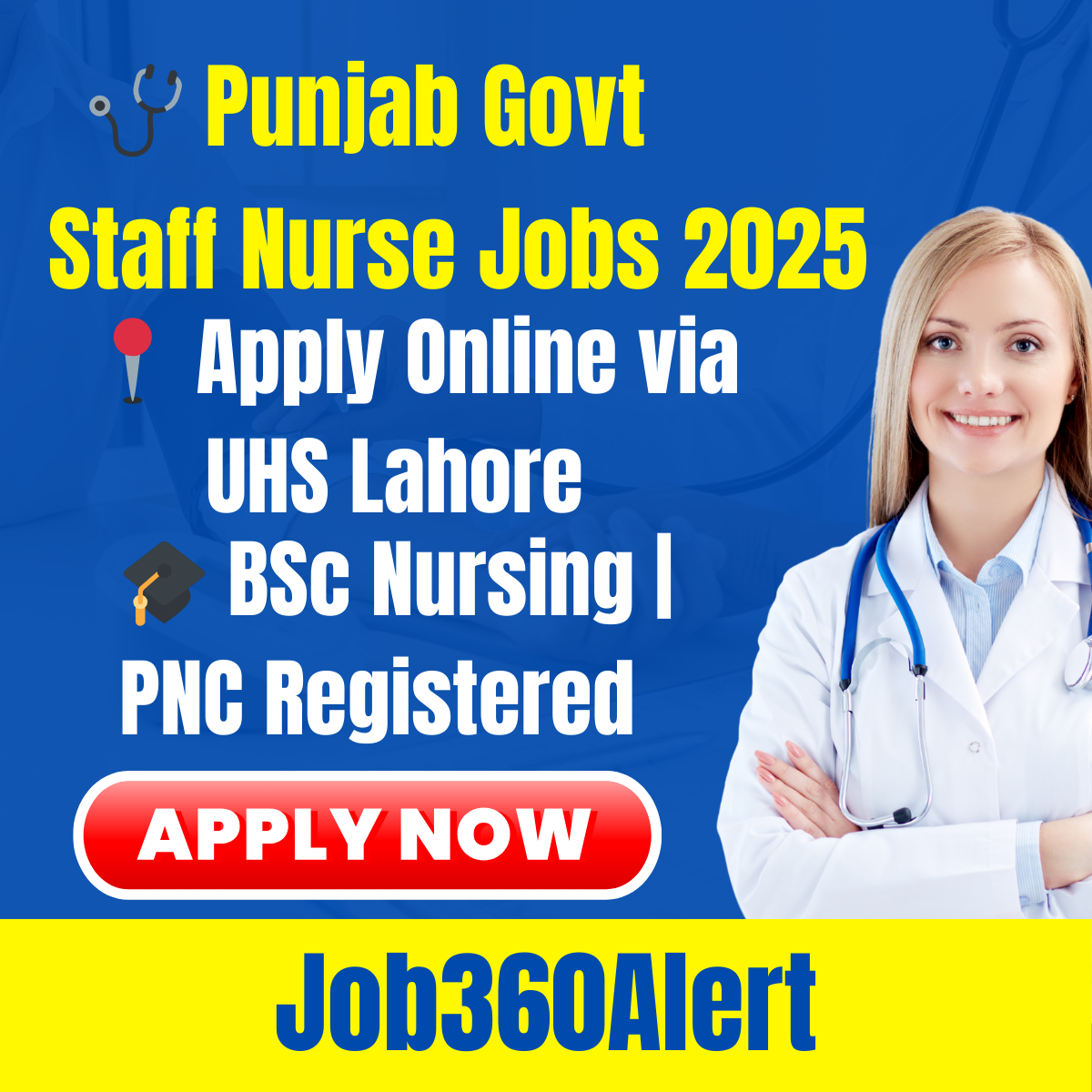 Punjab Staff Nurse Jobs 2025 – Apply via UHS Lahore – Healthcare Careers in Punjab
