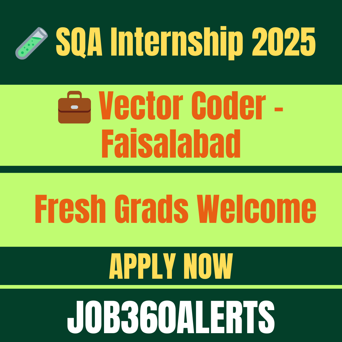 SQA Internship at Vector Coder Faisalabad – 2025 Software Quality Assurance Role