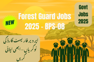 Upper Dir Forest Guard Jobs 2025 – Apply Online for Forest Department BPS-08 Vacancies