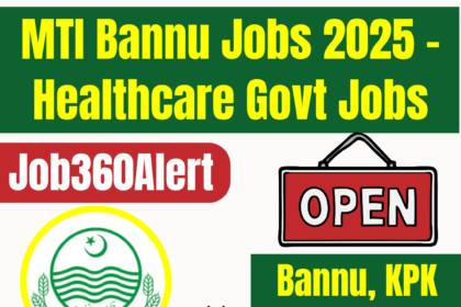 Medical Teaching Institution Bannu Jobs 2025 – Apply for MTI Contract Vacancies