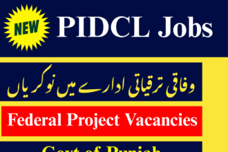 PIDCL Pakistan Infrastructure Development Company hiring jobs 2025 – Apply online