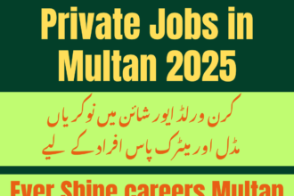 Kiran World Ever Shine Multan hiring support staff for 2025