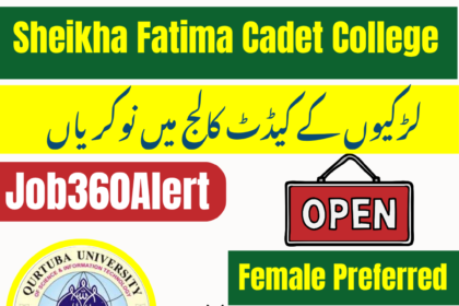 Sheikha Fatima Bint Mubarak Girls Cadet College job opportunities 2025