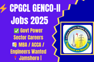 Central Power Generation Company Limited CPGCL job openings 2025 in engineering and finance