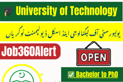 University of Technology Pakistan hiring academic and technical staff 2025