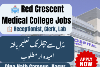 Ak Red Crescent Medical College Jobs 2025