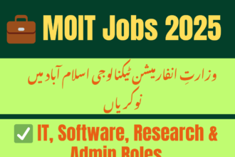 Ministry of IT Islamabad hiring notice for technology and management jobs 2025