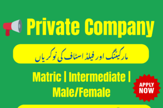 Marketing and field staff jobs Islamabad 2025 – private sector hiring